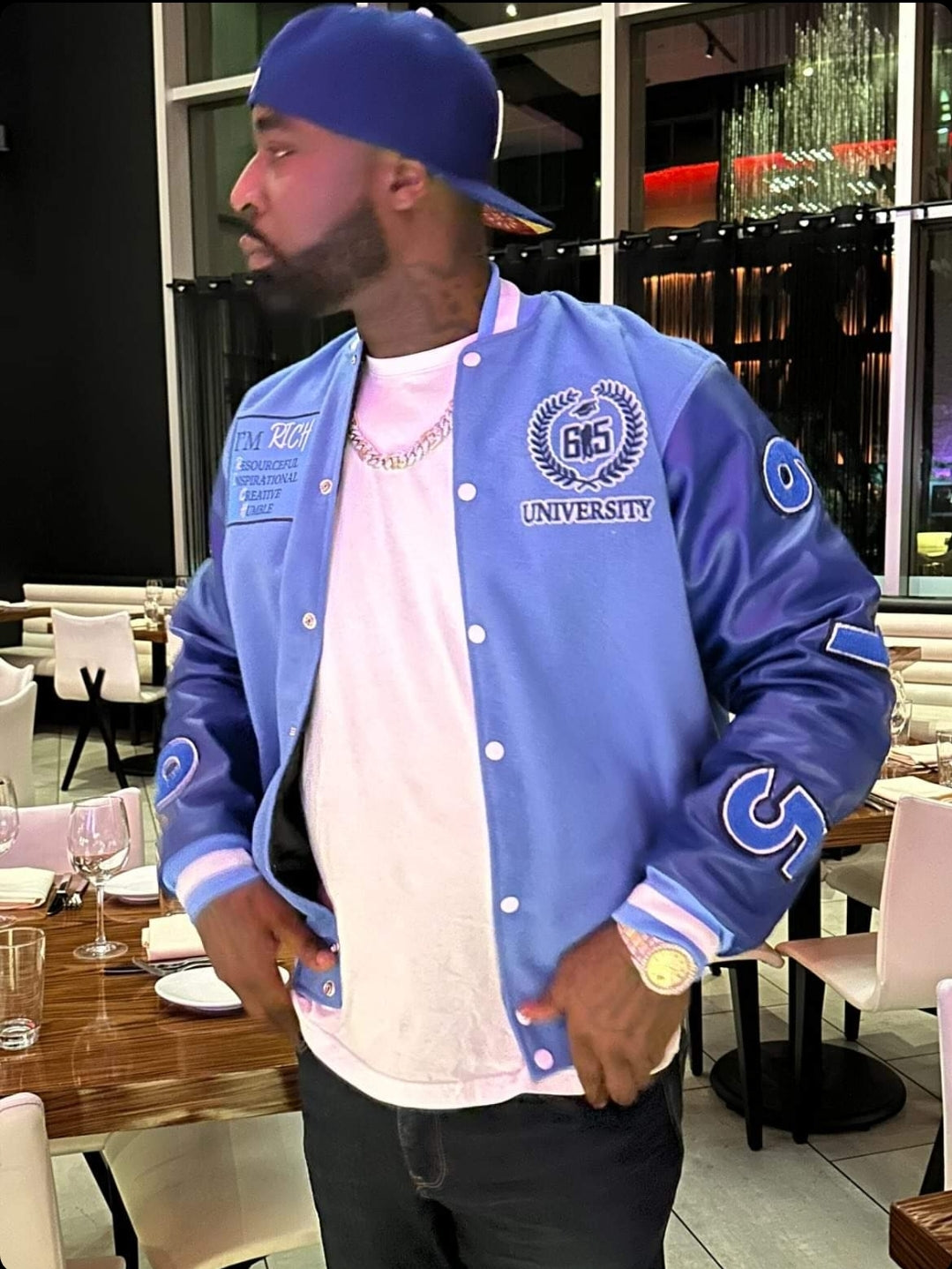 Im Rich 615 Varsity Jacket