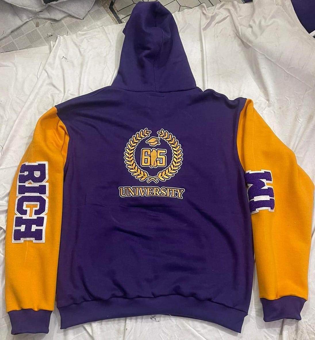 Im Rich Purple&Gold hoodie