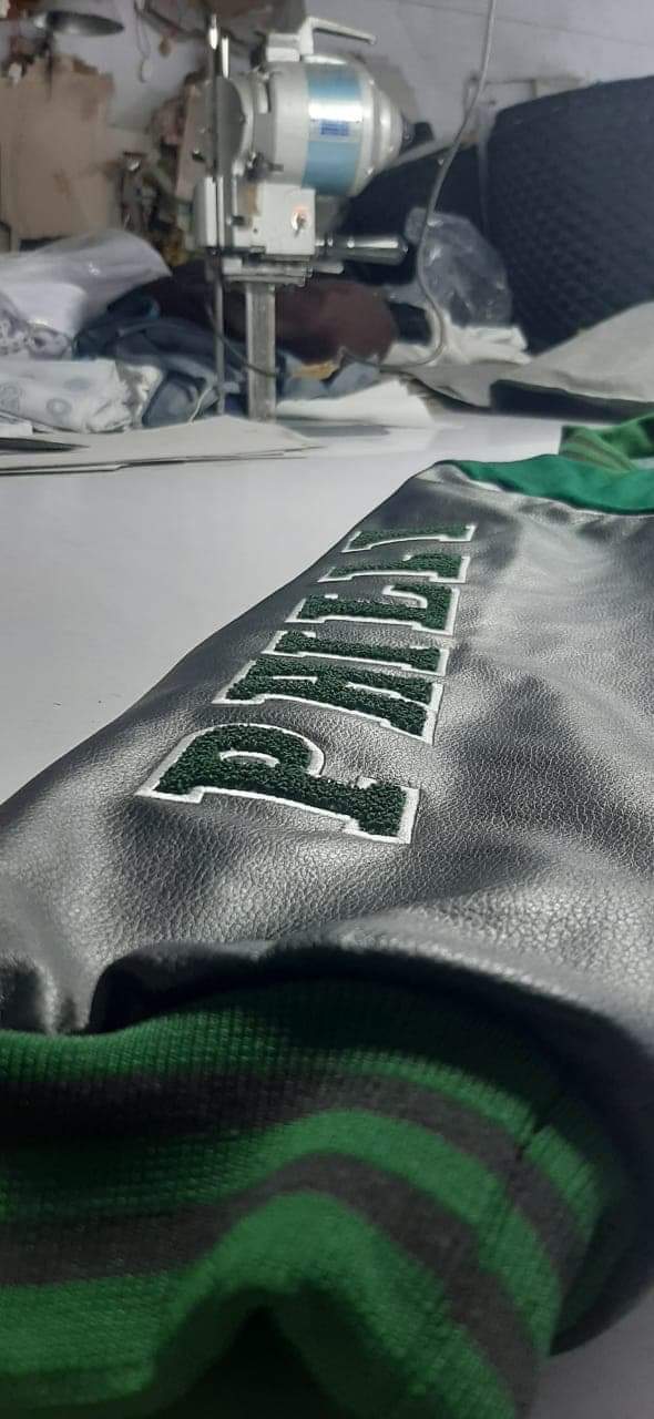 Im Rich Philly Varsity Jacket