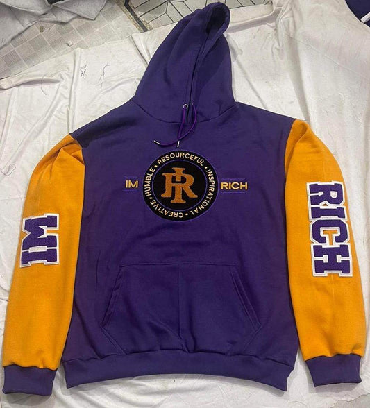 Im Rich Purple&Gold hoodie